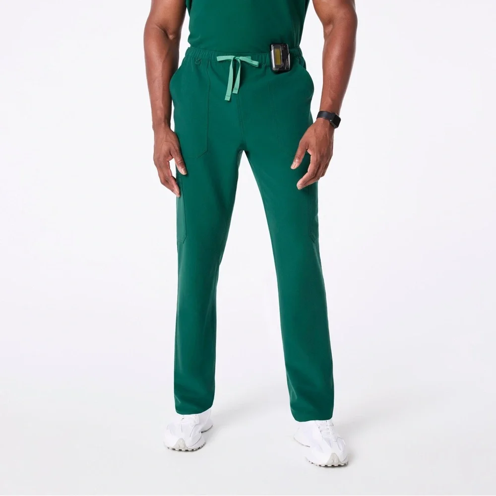 Figs Men's Cargo Pants in Forest Green